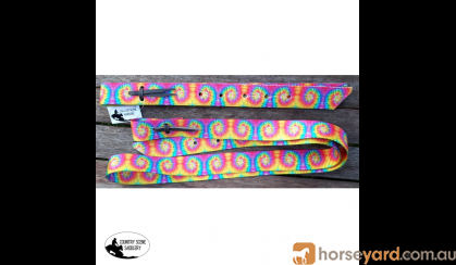 Excellent quality nylon latigo, vibrant colours. on HorseYard.com.au