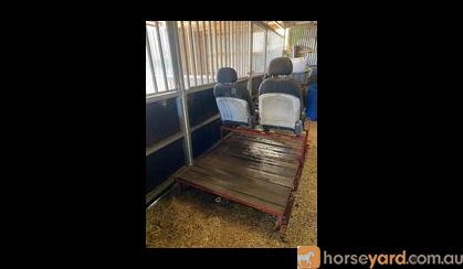 Beautiful farm wagon and breaking sleigh on HorseYard.com.au