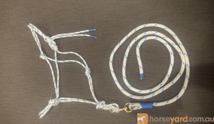 Rope halters and lead ropes  on HorseYard.com.au