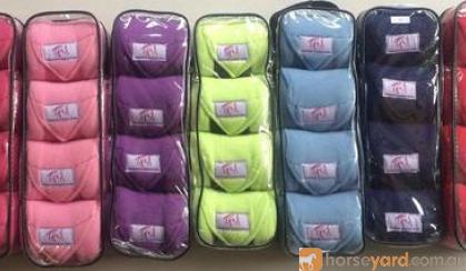 Fleece Bandages (Set of 4) in 2 great Sizes on HorseYard.com.au