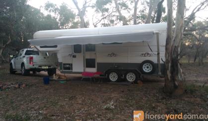 24 FT GOOSE NECK FULLY DECKED OUT AND 2 ANGLE LOAD on HorseYard.com.au