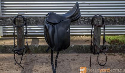 Equipe Emporio Saddle and Bridles for sale on HorseYard.com.au