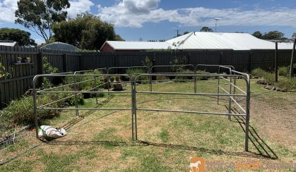 Portable yards  on HorseYard.com.au