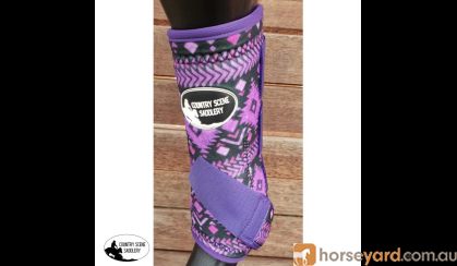 Purple Diamond Boots. on HorseYard.com.au