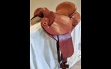 **Brand New** Leather Halfbreed Saddle with Comfy Rough Out Seat on HorseYard.com.au (thumbnail)